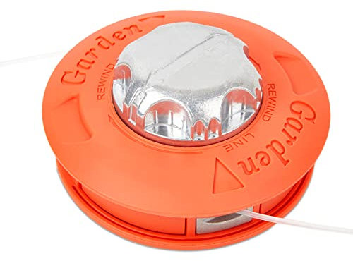 BUILDGRAND Fadenkopf Mähkopf M10x1,25 Links Verstärktes Nylonfaden Easy Load & Go Für Rasenmäher Freischneider