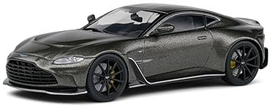 Solido Modellino auto scala 1:43 Aston Martin V V12, grigio