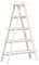 vidaXL Étagère 5 Niveaux en Forme de A, Meuble de Chaussures avec Rangement, Support pour Plantes Salon Couloir Salle de Bain, Bois Pin Massif