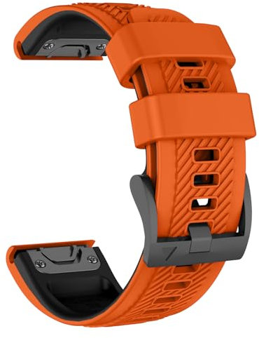MYSNBKN Bracelet de montre pour Garmin Fenix 6 Pro/Fenix 6/Fenix 7/Fenix 7 Pro/Fenix 5/Epix Pro 47mm, bracelets de remplacement QuickFit en silicone de 22mm pour Garmin Forerunner 965/955/945/935