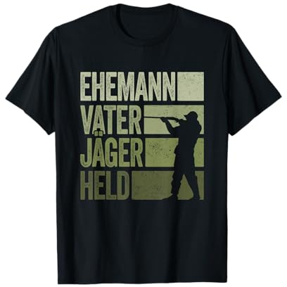 Jäger Vater Held Jagd T-Shirt