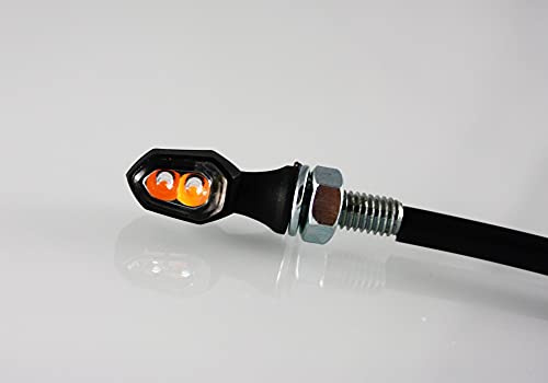PROTECH | LED-Blinker | RC-80 | Vorne+Hinten | 4 Stück | Kompatibel mit YAMAHA YZF-R6 RJ15 599ccm | Bj. 2008-2016