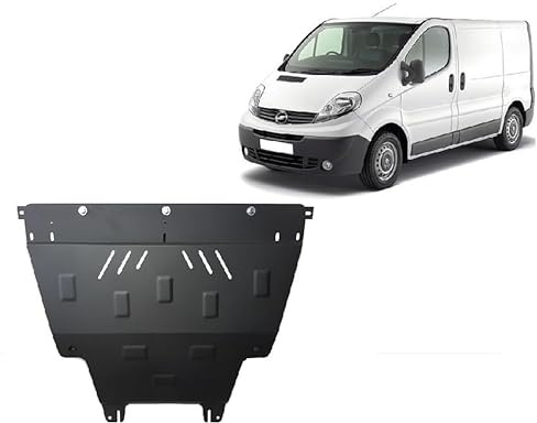 Scut Protection Metall-Motorschutz kompatibel mit Opel Vivaro (2001-2014)