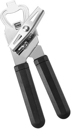 Uonguon Abridor De Latas Manual - Abridor De Tapas De Acero Inoxidable Para Uso Manual | Destapador De Cerveza,Para Personas Mayores Hombres Mujeres Cocina Hogar Bebidas Refrescos