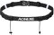 TRIWONDER Triathlon Startnummernband Laufgürtel mit Nummernhalter, 6 Ring Running Belt, Bauchtasche Gürteltasche für Triathlon, Marathon, Laufen, Radfahren (Schwarz)
