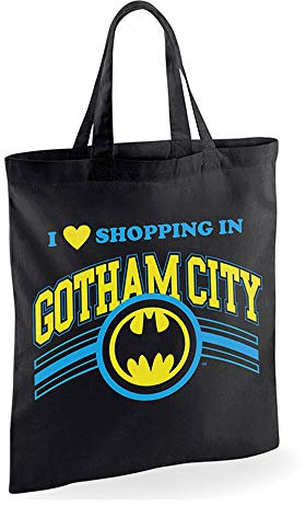 Stoff-Einkaufstasche Bag: Batman Shopping in Gotham City (40 x 36 cm)