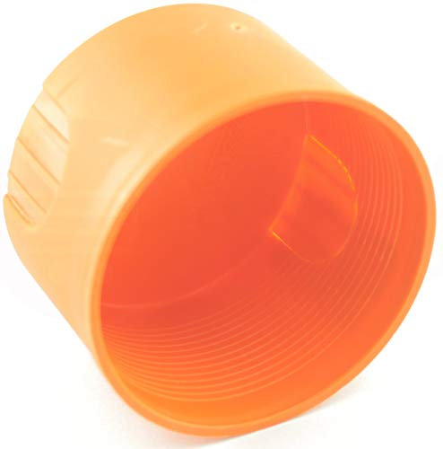 Unterputzdose Ø 60 x 45 mm Schalterdose Putzdeckel Hohlwand Trockenbau orange - MKK® 10 Stück