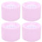 Keenso Skateboard 4 Stück langlebige elastische Longboard Dance Board Hellblau/Pink/Hellgrün(Rosa) Reiten