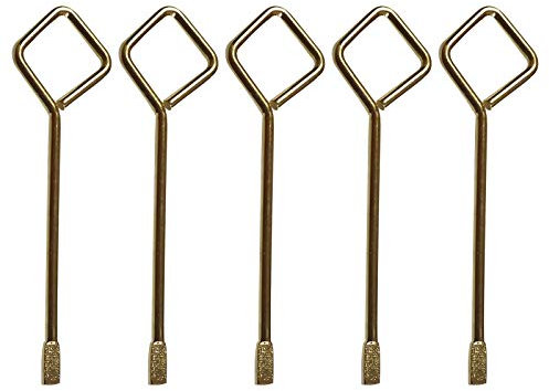 WIAONE Interior Door Emergency Key Pin for Bedroom Bathroom, Interior Privacy Door Lock Compatible - 5 Pack