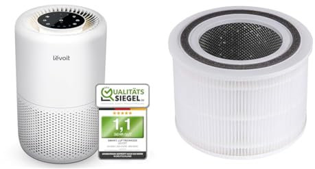 LEVOIT Purificatore d'Aria Smart con Filtro HEPA + Filtro dell'aria di Ricambio per Purificatore d'aria Core 200S