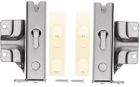 Place4parts Compatible Pair of Hinges for Bosch Neff Siemens Integrated Fridge Freezer 481147 Left or Right side