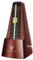 Mechanische Metronome für Klaviergitarre Violine Bassdrum und andere Musikinstrumente lauter Klang und hochpräzise Trackbeat und Tempo für Anfänger (Holzmaserung)