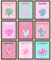 BAYKUL Preppy Room Decor, Preppy Poster Drucke für Schlafzimmer Dekoration, Set von 9 (20.3x25.4 cm), adretten Sachen, Ibiza Miami Strand Reise Poster (ungerahmt)