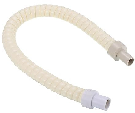 PATIKIL 1,6 Pies Drenaje Manguera, Flexible Aire Acondicionado Agua Tubería PVC Aislado Universal Tubo para AC HVAC Interior Interna Unidad