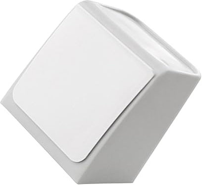 Cabilock Poubelle Murale Miniature Avec Couvercle Pour Salle De Bain Et Bureau Design Sans Perçage Gris