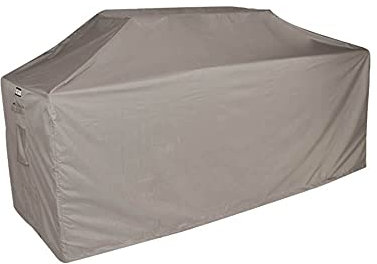 Raffles Covers Schutzhülle XL Outdoor-Küchen 255 x 85 H: 125/115 cm | Atmungsaktiv | Wasserdicht | UV - beständig | Doppelt genähte, PU-versiegelte Naht | Elastischer Kordelzug |