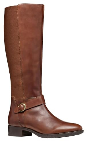 Geox D Felicity C, Stivali alla Moda Donna, Marrone, 41 EU