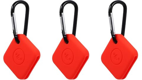 HEMOTON Smart Tracer Protective Case for Tile Mate Pro - Scratch-Resistant Cover with Keychain Easy Installation Compact Tracker Accessory for Everyday Use