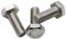 Vis Tete Hexagonale M4 x 20mm : 10 Pcs Boulon Inox pour Rondelles Metal Ecrou | Vis à Métaux Tête Hexagonale Acier A2 | Boulon Anti-Rouille - DIN 933 | PROTORX
