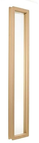 Hublot de porte rectangulaire B409S2LON, x, Beige