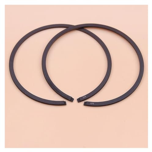 2 pièces 52mm X 1.2mm segments de Piston for Stihl 046 MS460 MS461 064 MS650 for pièce de tronçonneuse Husqvarna 372XP