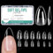 EODCI Nageltips für Gelnägel, Gel Full Cover Nail Tips, 600 Stücke Acryl Künstliche Nägel 12 Größen Medium Almond Nageltips für Nagelstudio Salon DIY