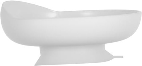 COLLBATH Adaptive Schüssel Teller mit Saugnapf Auslaufsicheres und Rutschfestes Essgeschirr für Senioren und Behinderte Menschen Anti Spill Selbstfütterungsgeschirr zur Rehabilitationsunterstützung