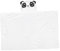 MERRYHAPY Ultra-weiches Flanell-Baby-Badetuch 70 X 100 cm Weißer Panda Kapuzenhandtuch Für Kleinkinder Dusche Neugeborene