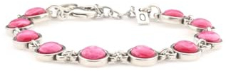 QOSS Armband LOIS silber petunia