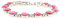 QOSS Armband LOIS silber petunia