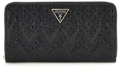 GUESS Adelard SLG Cheque Organiseur Noir, Noir