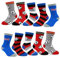 TUUHAW Schulkind Socken Jungen 31-34 Fußball Socken Kinder 31-34 Lustige Kindersocken Sportsocken Tennissocken Laufsocken