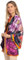 Trillion London® - Sciarpa in Seta da Donna | Leggera | Scialli Avvolgenti | Regali per Donne | Stampe di Design | Per Tutti i Giorni e Viaggi | Morbida e Liscia | Floreale | Multicolore Rosa