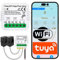 Sone Smart One – Smartmeter WiFi Stromzähler 240V/2x80A – Energiezähler mit App – Kompakt 39,2mm – Smart Life/Tuya – IP20 – Hutschiene & Wandmontage