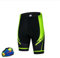 WJIAYAO Ciclismo Salopette Corta Pantaloncini da Ciclismo da Uomo Neri Pantaloncini Corti da Bici Imbottiti 20D da Bicicletta Pantaloncini da Bicicletta Elastici da Uomo(D,5XL)