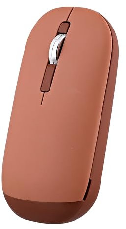 T'nB - Color 3, Souris sans Fil Bluetooth Et USB, Ultra Fine avec Dragonne Rétractable, Connexion Instantanée, Silencieuse, Compatible Windows Mac Linux, Autonomie Longue Durée - Rouge