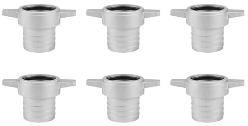 MVOSJFIE 6X Water Pumps Fittings 2 Inch Aluminum Pipe Connecting Wrench with Rubber Gasket Pump Connector Pipe Fitting