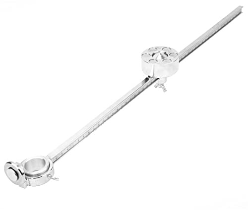 Tissting Torch Compass Roller Guide, Schneidgerät für Plasma Cutter, mit Maßstab für A40 PT-31, Edelstahl Magnetbasis für präzises Schneiden bis 100cm Durchmesser