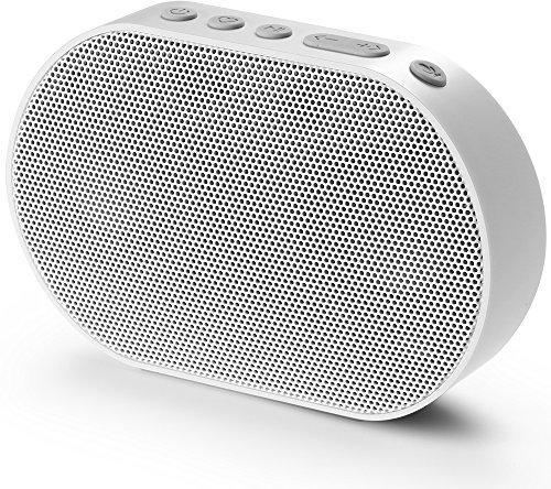 GGMM Altoparlante Bluetooth Senza Fili con Amazon Alexa Suono Stereo Cassa Portatile Speaker Multiroom Altoparlante 10W Bianco