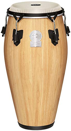Meinl Percussion Luis Conte Signature Conga, Natur (LCR1212NT-M) | 12,5 Zoll Tumba, 8 mm Spannschrauben, 5 mm TTR-Rim, Inklusive Zubehör, mit Nuskyn Fell, Siam Eiche