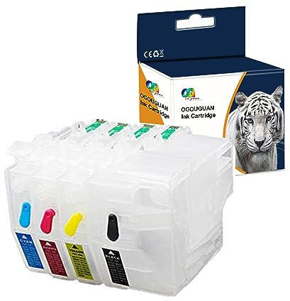 Tintenpatrone, Druckerpatrone, leer, wiederbefüllbar, für Brother MFC-J5335DW MFC-J5330DW MFC-J5730DW MFC-J5930DW MFC-J6530DW MFC-J6930DW MFC-J6935DW, Tintenpatronen, Zubehör für Drucker