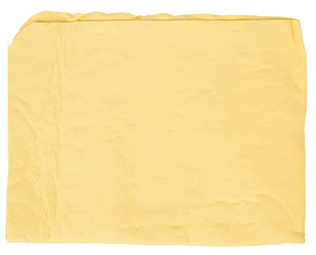 TURBOCAR - Peau chamoisée Voiture - Peau chamoisée synthétique PVA - Absorbante - Dimensions: 43 x 32 cm - Essuie, sèche et Lustre - Chamoisine en PVA très absorbante - Evite Toute Trace de calcaire