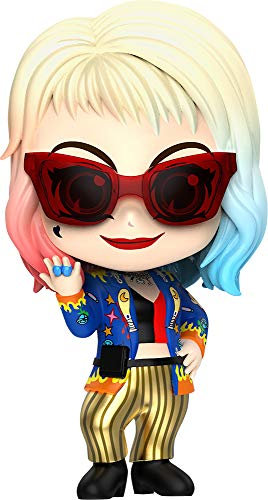 Hot Toys Cosbaby Series Harley Quinn (Version Getaway) Figurine de Collection Oiseaux de Proie Multicolore HT905789