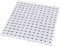 PP GITTERROST RUTSCHFEST 53,5X53,5CM - WEISS GRAU