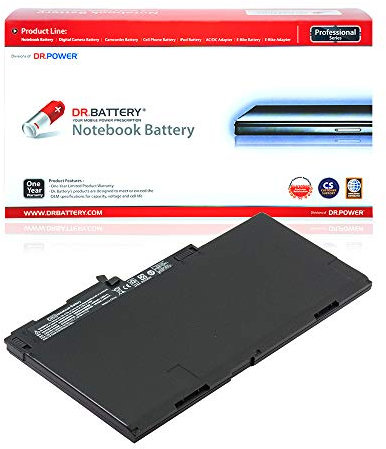 DR. BATTERY CM03 CM03XL Laptop Battery Compatible with HP EliteBook 840 G1 840 G2 850 G2 845 855 740 745 750 755 Series 717376-001 CO06 CO06XL 716724-421 CM03050XL [11.1V / 50Wh]