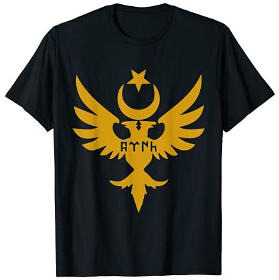 Goktürk Göktürkler Atatürk Türkei Bozkurt Flagge T-Shirt