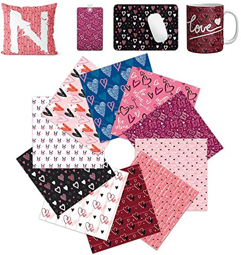 Cricut Transfer-Tinte für Sublimation, 30,5 x 30,5 cm, 10 Blatt