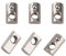 CONPHERON T Slot Nuts M5 Roll-in Spring T-nut with Ball for 40 Series Aluminum Profile Rail, 5 Pack