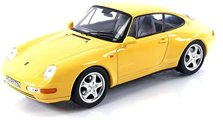Norev 1:18 Porsche 911 Carrera 1994 Yellow Modellauto, Auto, Kinder (alle Geschlechter)