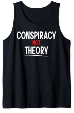 Conspiracy Not Theory NWO Alien Mond Verschwörungstheorie Tank Top